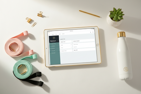 Sellable Notion Template for Health & Fitness Professionals